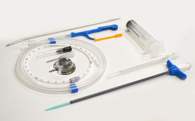 Система для венозно-артериального доступа c портом эллипсовидным PORT TI (титановым) с катетером 8 F и набором для установки купить оптом в Красноярске