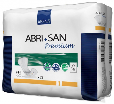 Урологические прокладки Abri-San Premium 1, 200 мл купить оптом в Красноярске
